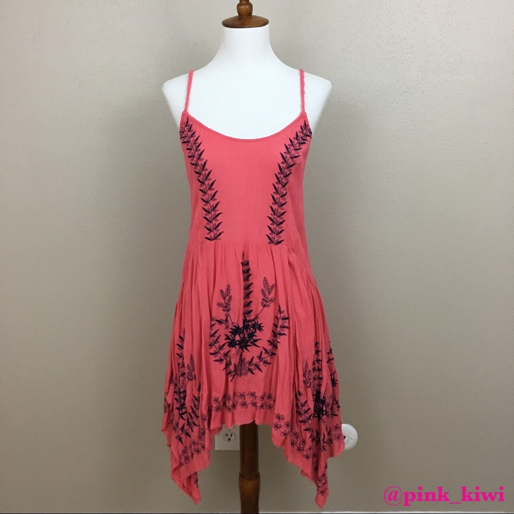 Free People Meadows of Medallion Slip Dress